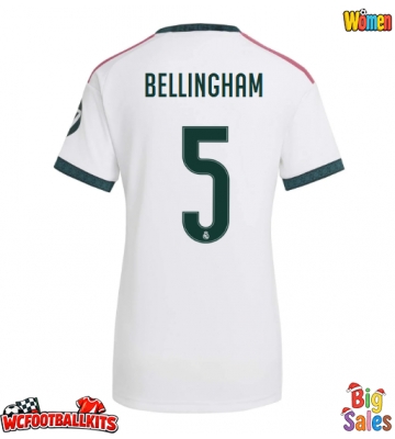Real Madrid Jude Bellingham #5 Replica Home Stadium Shirt for Women 2026-27 Short Sleeve